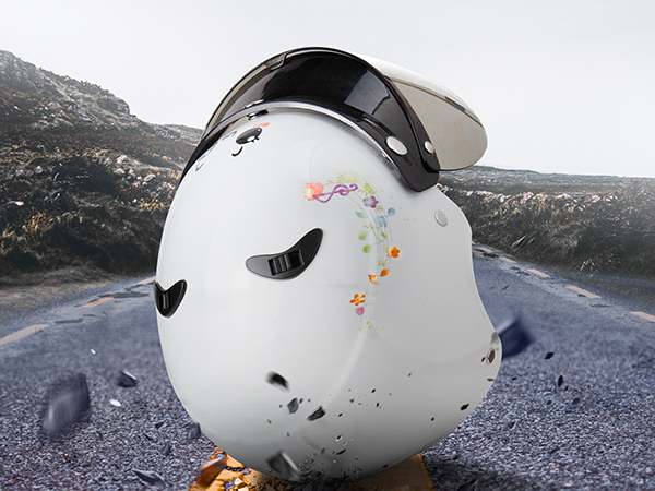 廠家批發(fā)電動(dòng)車兒童頭盔安全帽半盔